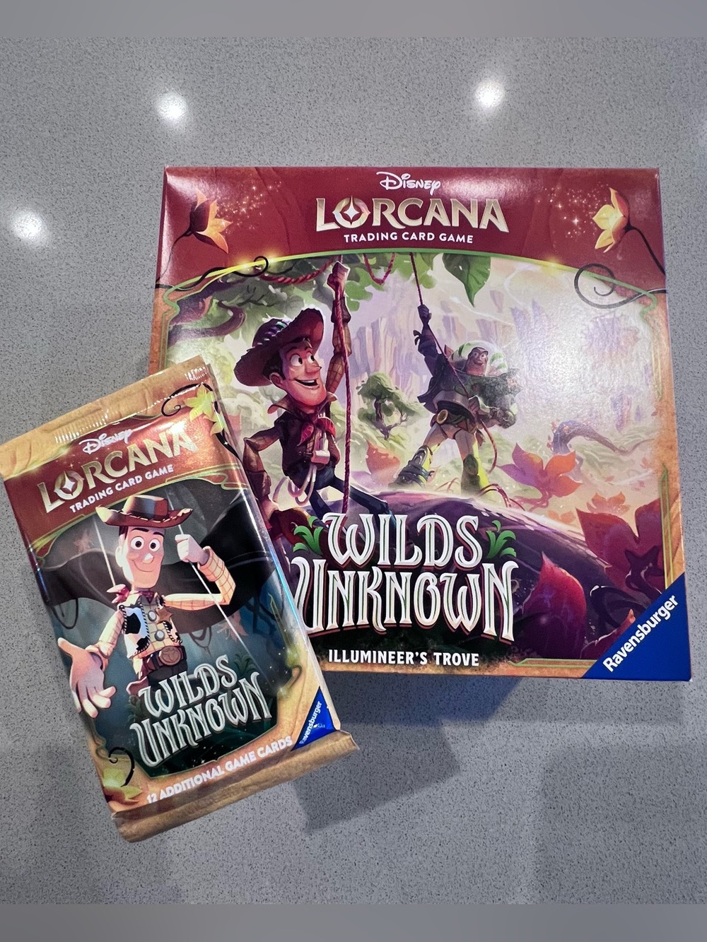 Wilds Unknown: Illumineer's Trove Disney Lorcana Toy Story Woody & Buzz